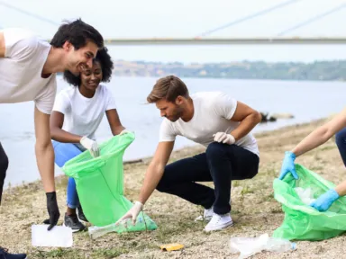 One of the best ways to celebrate National Water Quality Month is by organizing a clean-up of a body of water in your community!