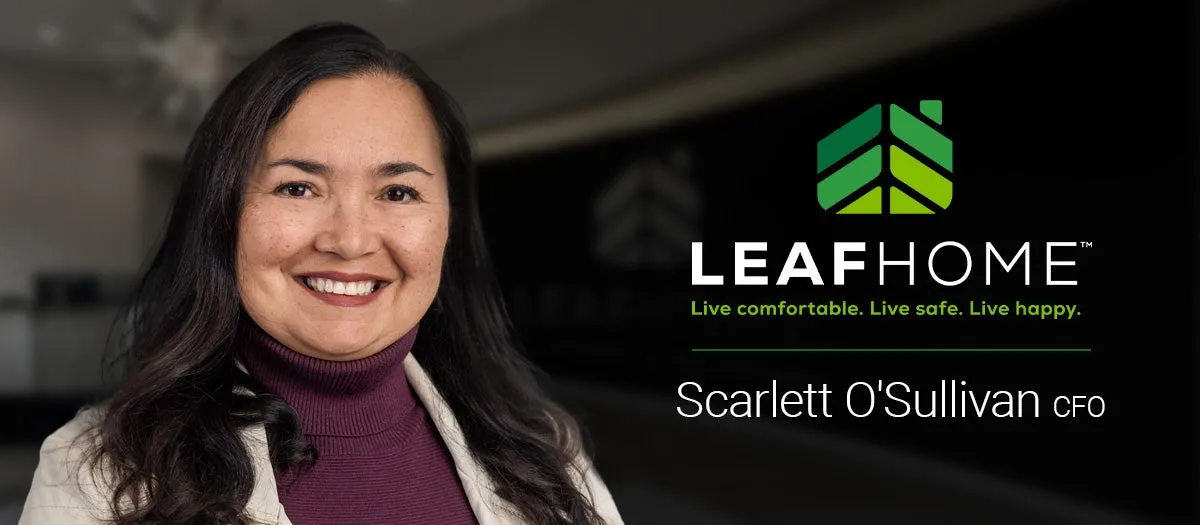 Scarlett O'Sullivan Appointed CFO, Leaf Home